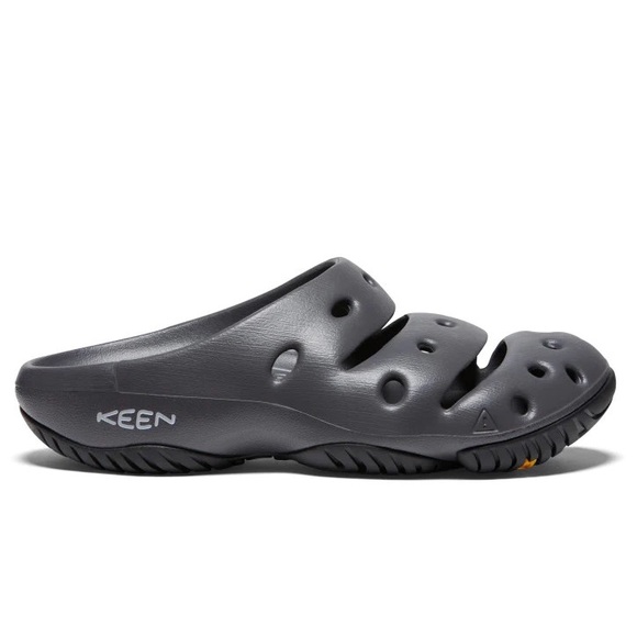 KEEN men's magnetic black Yogui slip on clog shoes 14 - Picture 2 of 12